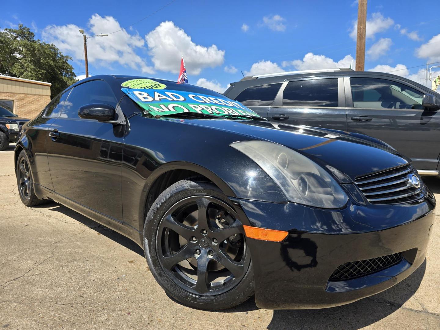 2007 BLACK /BEIGE LEATHER Infiniti G35 Coupe (JNKCV54E37M) with an 3.5L V6 DOHC 24V engine, 5-Speed Automatic Overdrive transmission, located at 2660 S.Garland Avenue, Garland, TX, 75041, (469) 298-3118, 32.885551, -96.655602 - Welcome to DallasAutos4Less, one of the Premier BUY HERE PAY HERE Dealers in the North Dallas Area. We specialize in financing to people with NO CREDIT or BAD CREDIT. We need proof of income, proof of residence, and a ID. Come buy your new car from us today!! This is a very well cared for 2007 IN - Photo#0