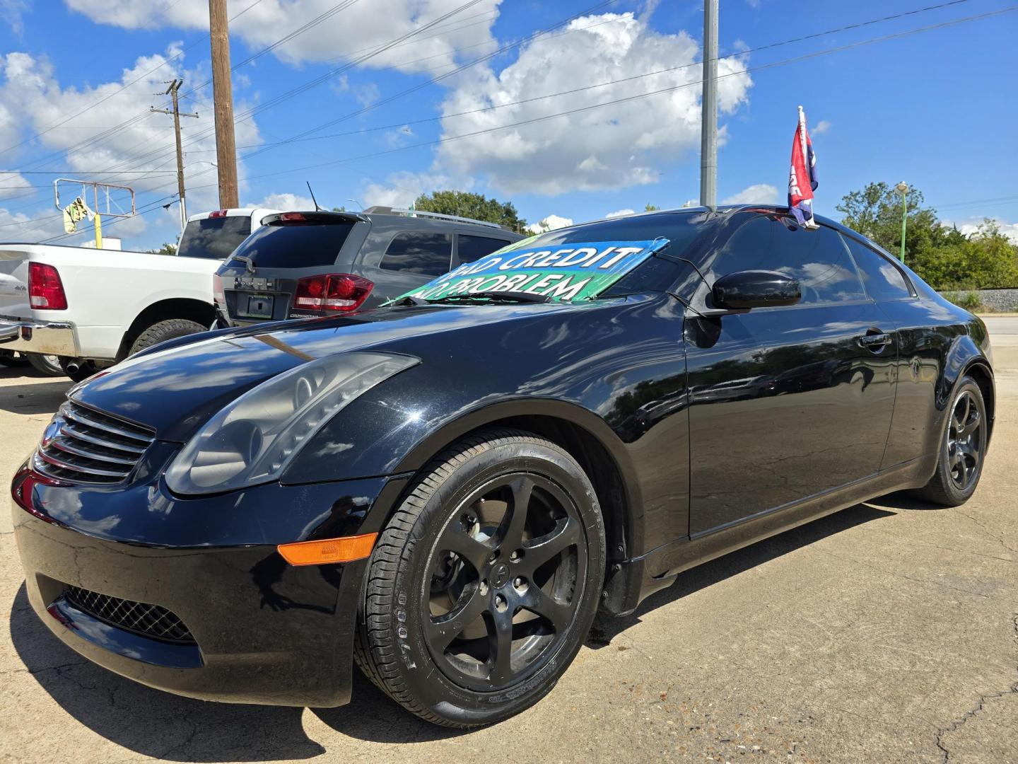 2007 BLACK /BEIGE LEATHER Infiniti G35 Coupe (JNKCV54E37M) with an 3.5L V6 DOHC 24V engine, 5-Speed Automatic Overdrive transmission, located at 2660 S.Garland Avenue, Garland, TX, 75041, (469) 298-3118, 32.885551, -96.655602 - Welcome to DallasAutos4Less, one of the Premier BUY HERE PAY HERE Dealers in the North Dallas Area. We specialize in financing to people with NO CREDIT or BAD CREDIT. We need proof of income, proof of residence, and a ID. Come buy your new car from us today!! This is a very well cared for 2007 IN - Photo#6