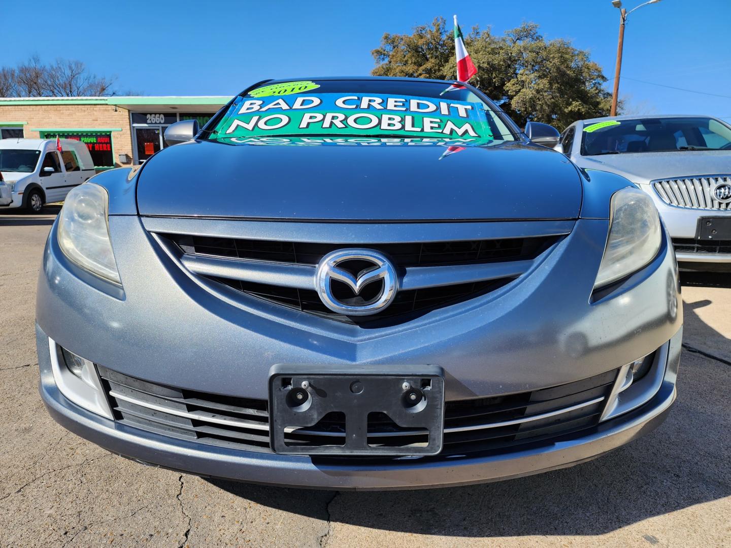 2010 GRAY /BLACK Mazda MAZDA6 I Touring (1YVHZ8CH5A5) with an 2.5L L4 DOHC 16V engine, 5-Speed Automatic transmission, located at 2660 S.Garland Avenue, Garland, TX, 75041, (469) 298-3118, 32.885551, -96.655602 - Welcome to DallasAutos4Less, one of the Premier BUY HERE PAY HERE Dealers in the North Dallas Area. We specialize in financing to people with NO CREDIT or BAD CREDIT. We need proof of income, proof of residence, and a ID. Come buy your new car from us today!! This is a very clean 2010 MAZDA MAZDA - Photo#9