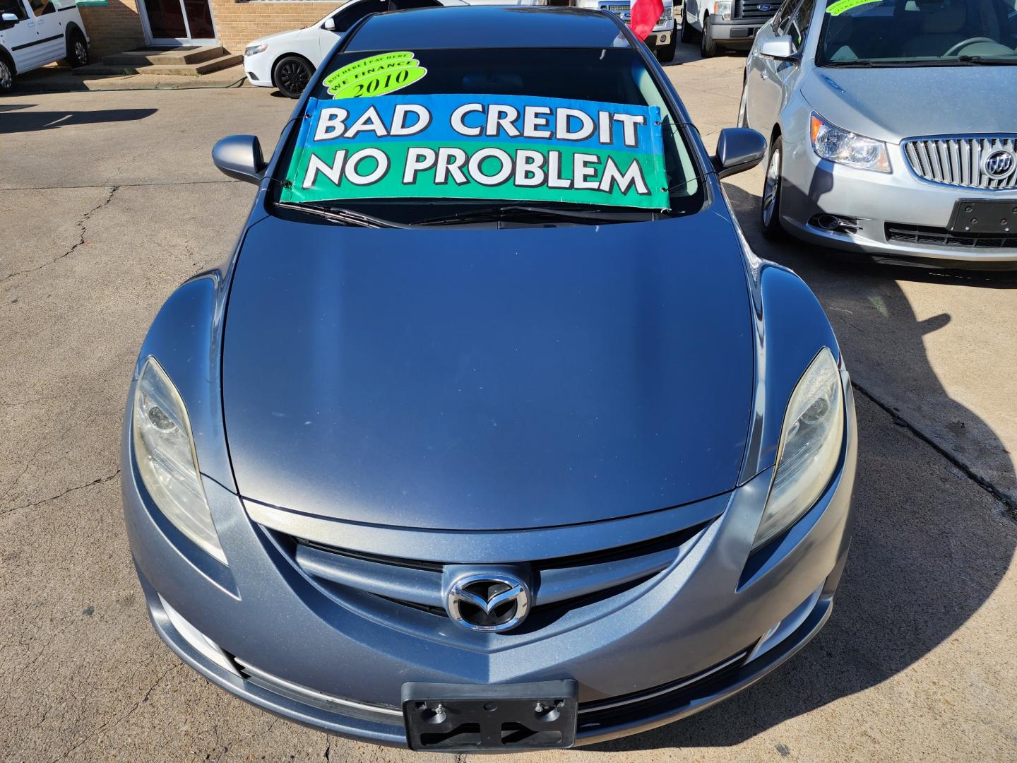 2010 GRAY /BLACK Mazda MAZDA6 I Touring (1YVHZ8CH5A5) with an 2.5L L4 DOHC 16V engine, 5-Speed Automatic transmission, located at 2660 S.Garland Avenue, Garland, TX, 75041, (469) 298-3118, 32.885551, -96.655602 - Welcome to DallasAutos4Less, one of the Premier BUY HERE PAY HERE Dealers in the North Dallas Area. We specialize in financing to people with NO CREDIT or BAD CREDIT. We need proof of income, proof of residence, and a ID. Come buy your new car from us today!! This is a very clean 2010 MAZDA MAZDA - Photo#8