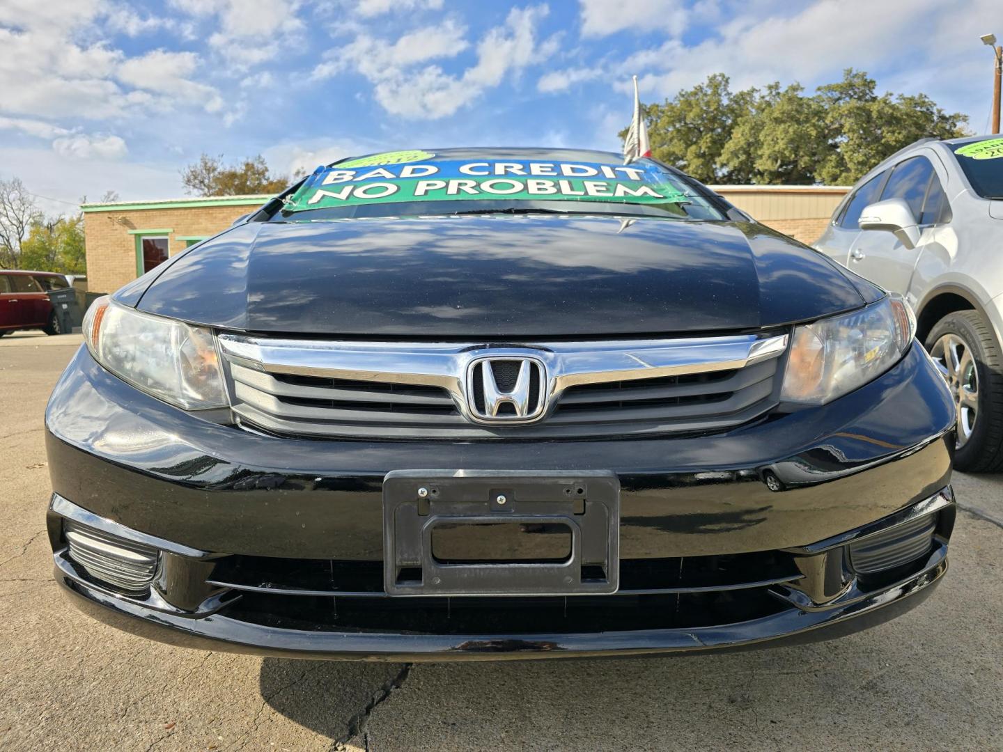 2012 BLACK Honda Civic EX-L (19XFB2F92CE) with an 1.8L L4 SOHC 16V engine, 5-Speed Automatic transmission, located at 2660 S.Garland Avenue, Garland, TX, 75041, (469) 298-3118, 32.885551, -96.655602 - Photo#8