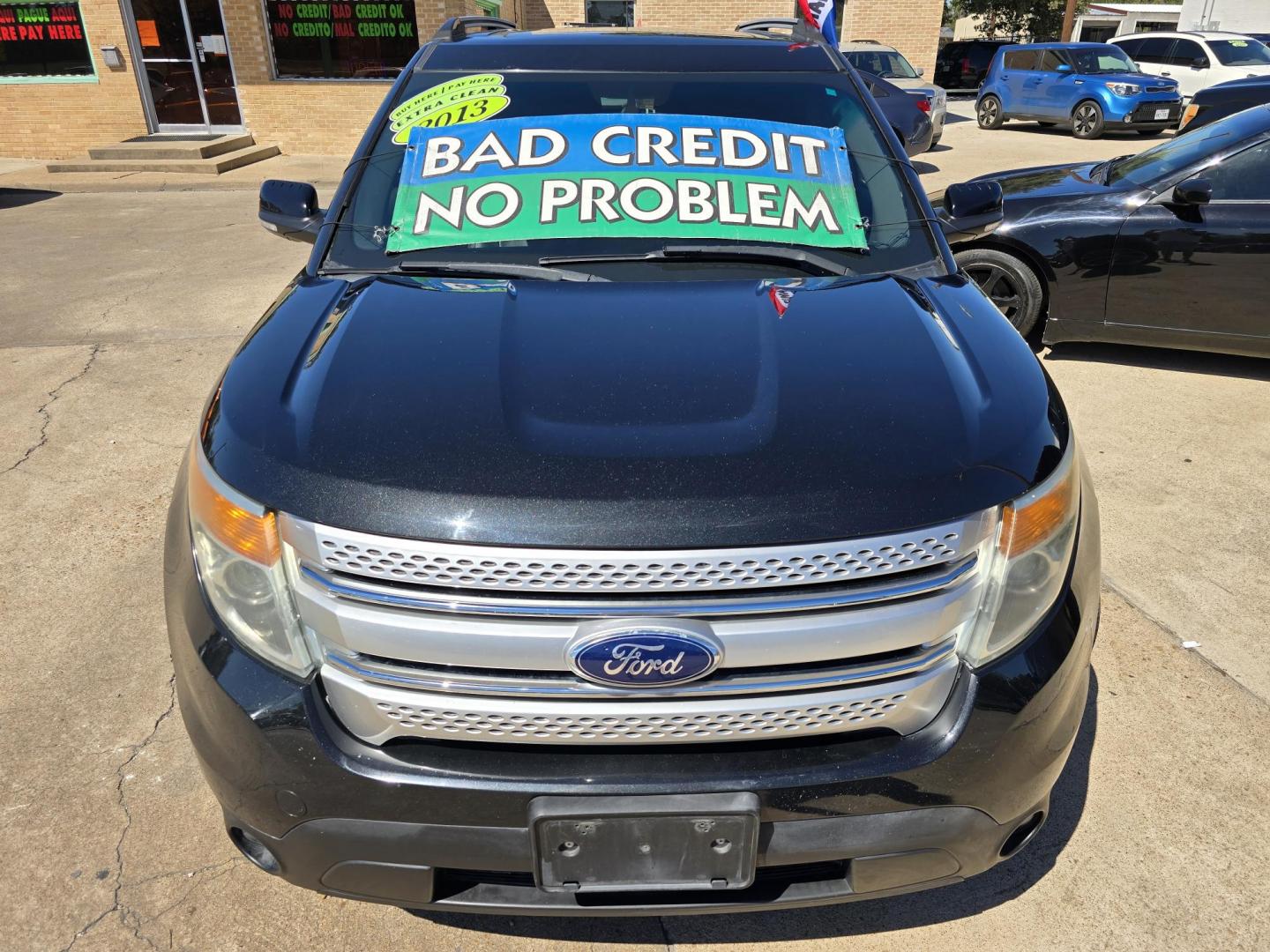 2013 BLACK Ford Explorer XLT (1FM5K7D83DG) with an 3.5L V6 DOHC 24V engine, 6-Speed Automatic transmission, located at 2660 S.Garland Avenue, Garland, TX, 75041, (469) 298-3118, 32.885551, -96.655602 - Photo#8