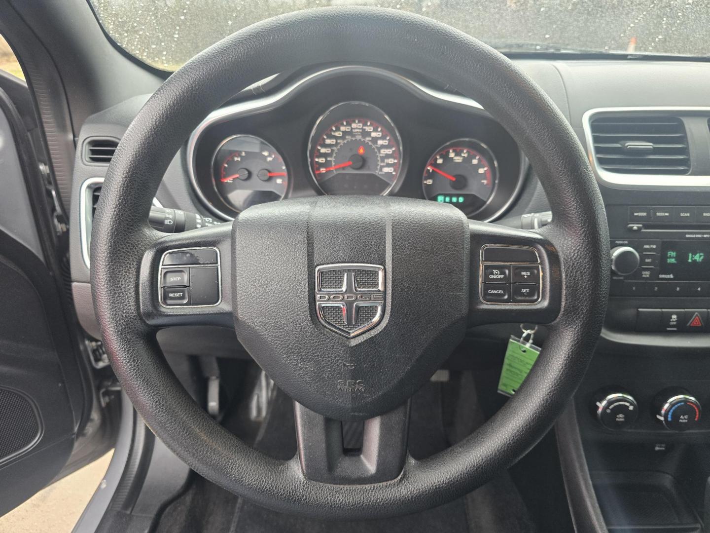 2013 SILVER Dodge Avenger SE (1C3CDZAB5DN) with an 2.4L L4 DOHC 16V engine, 4-Speed Automatic transmission, located at 2660 S.Garland Avenue, Garland, TX, 75041, (469) 298-3118, 32.885551, -96.655602 - Photo#11