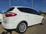 2013 WHITE Ford C-Max Hybrid SE (1FADP5AU8DL) with an 2.0L L4 DOHC 16V HYBRID engine, Continuously Variable Transmission transmission, located at 2660 S.Garland Avenue, Garland, TX, 75041, (469) 298-3118, 32.885551, -96.655602 - Photo#3