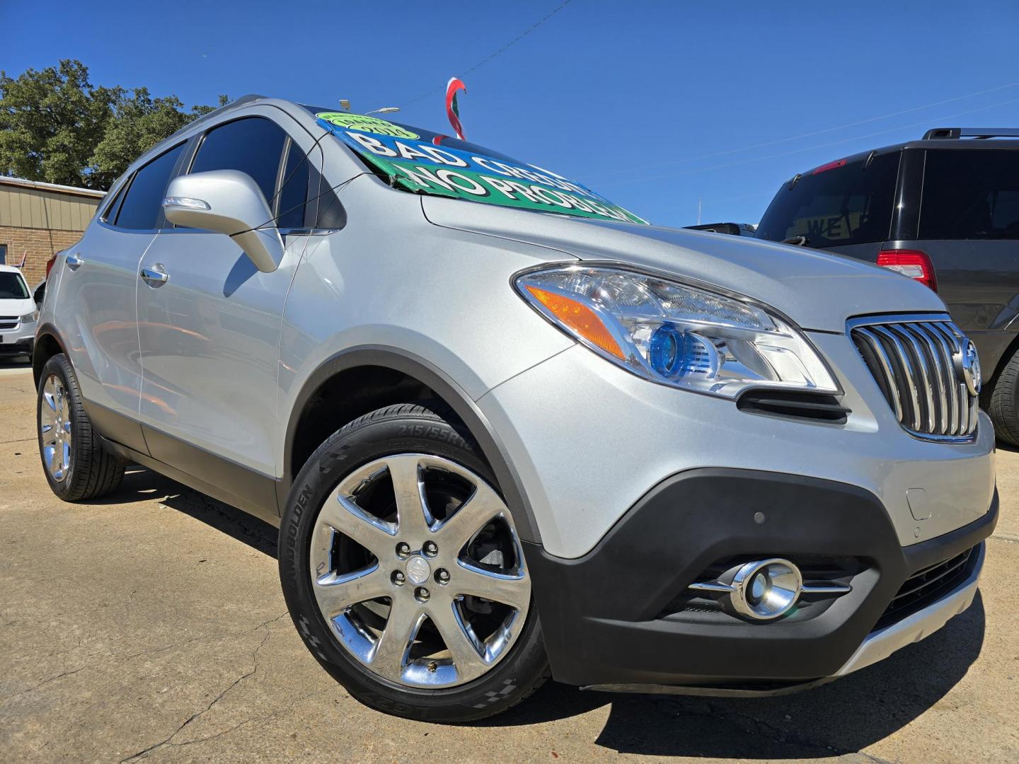 2014 Buick Encore Premium (KL4CJDSB0EB) with an 1.4L L4 DOHC 16V TURBO engine, 6-Speed Automatic transmission, located at 2660 S.Garland Avenue, Garland, TX, 75041, (469) 298-3118, 32.885551, -96.655602 - Photo#0