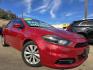 2014 RED /BLACK Dodge Dart SXT (1C3CDFBB4ED) with an 2.4L L4 DOHC 16V engine, AUTO transmission, located at 2660 S.Garland Avenue, Garland, TX, 75041, (469) 298-3118, 32.885551, -96.655602 - Welcome to DallasAutos4Less, one of the Premier BUY HERE PAY HERE Dealers in the North Dallas Area. We specialize in financing to people with NO CREDIT or BAD CREDIT. We need proof of income, proof of residence, and a ID. Come buy your new car from us today!! This is a very clean 2014 DODGE DART - Photo#0