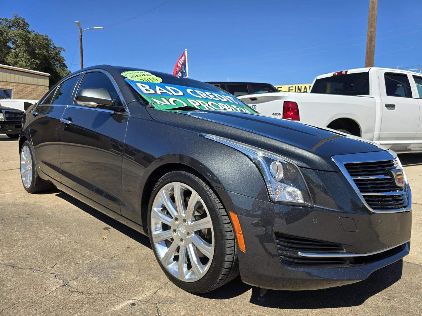 2016 Cadillac ATS Luxury (1G6AB5RX2G0) with an 2.0L L4 DOHC 16V TURBO engine, AUTO transmission, located at 2660 S.Garland Avenue, Garland, TX, 75041, (469) 298-3118, 32.885551, -96.655602 - Photo#1