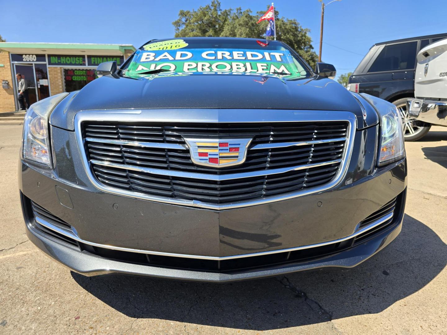 2016 Cadillac ATS Luxury (1G6AB5RX2G0) with an 2.0L L4 DOHC 16V TURBO engine, AUTO transmission, located at 2660 S.Garland Avenue, Garland, TX, 75041, (469) 298-3118, 32.885551, -96.655602 - Photo#9