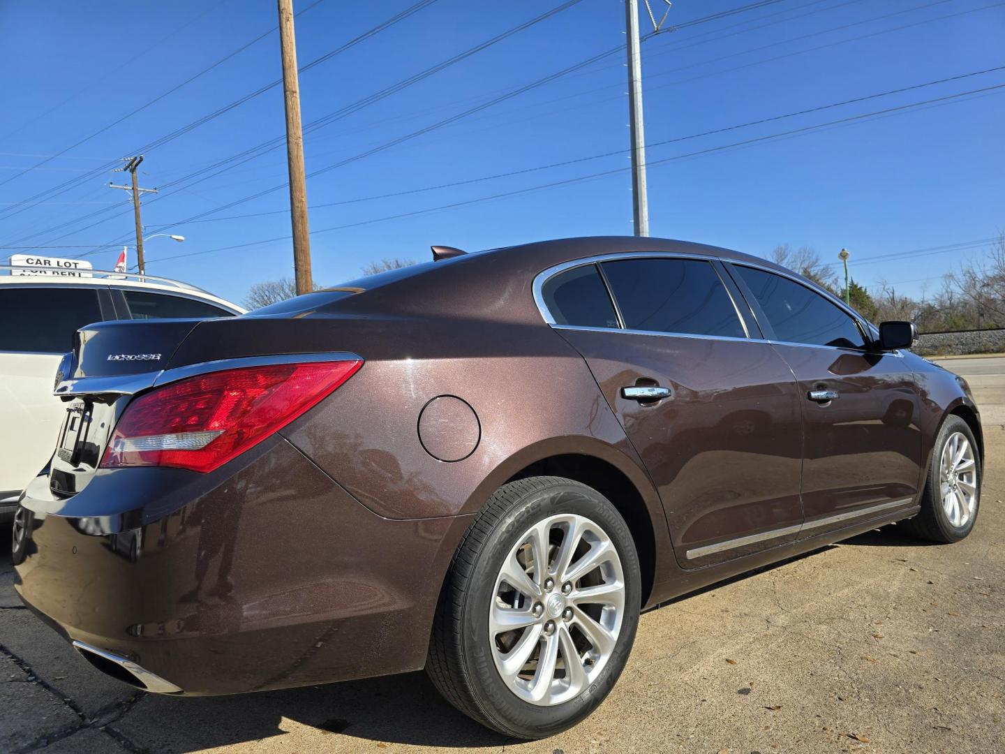 2016 BROWN Buick LaCrosse Leather Package (1G4GB5G37GF) with an 3.6L V6 DOHC 24V FFV engine, 6A transmission, located at 2660 S.Garland Avenue, Garland, TX, 75041, (469) 298-3118, 32.885551, -96.655602 - Photo#3