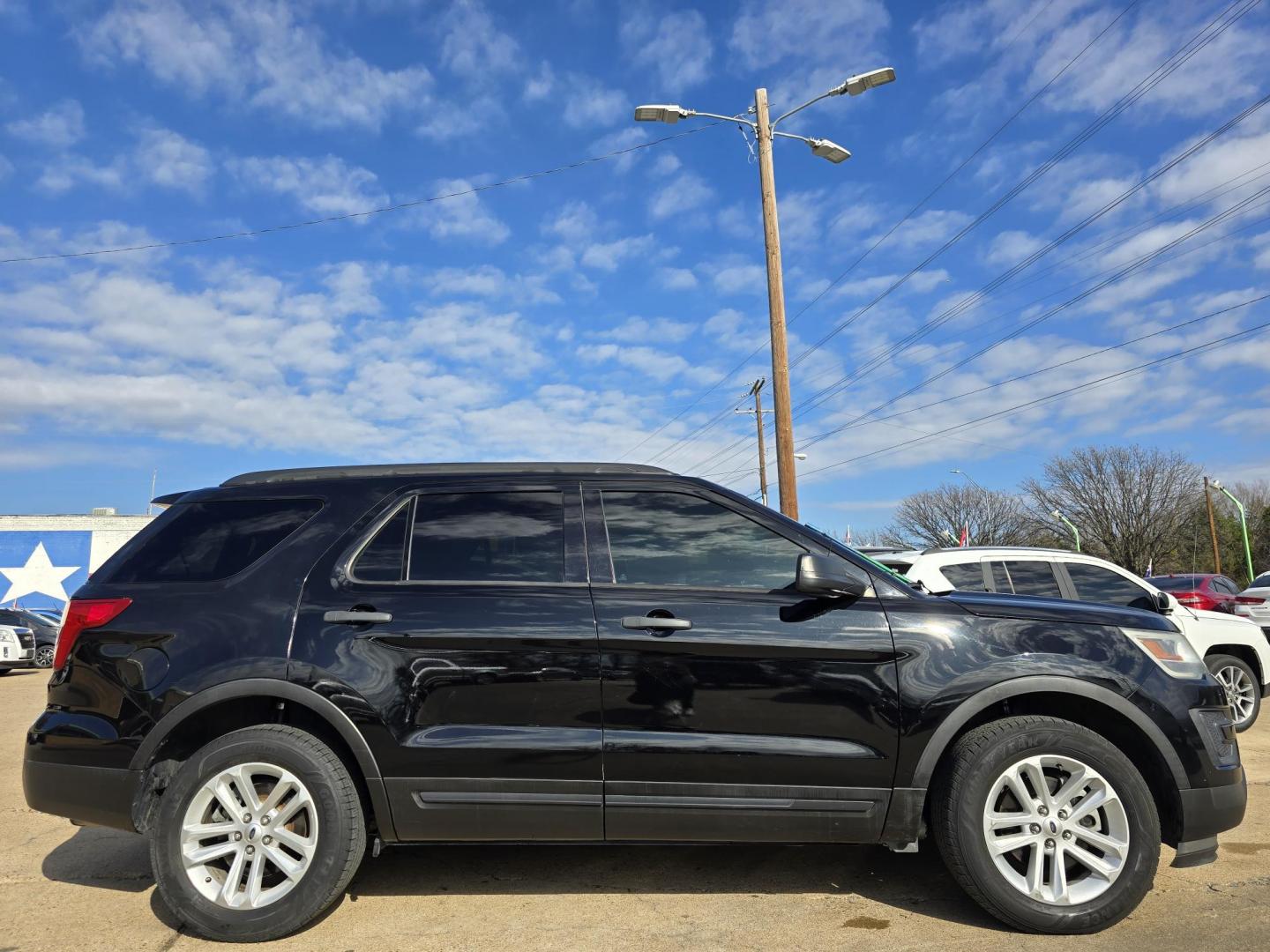 2016 BLACK Ford Explorer (1FM5K7B80GG) with an 3.5L V6 DOHC 24V engine, 6A transmission, located at 2660 S.Garland Avenue, Garland, TX, 75041, (469) 298-3118, 32.885551, -96.655602 - Photo#1