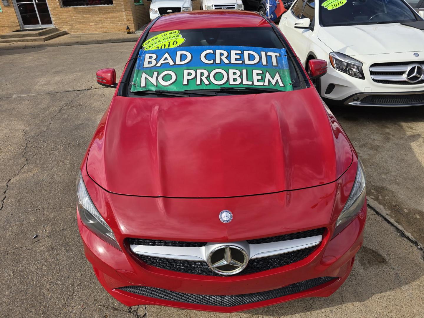 2016 RED Mercedes-Benz CLA-Class CLA250 (WDDSJ4EB0GN) with an 2.0L L4 DOHC 16V engine, 7A transmission, located at 2660 S.Garland Avenue, Garland, TX, 75041, (469) 298-3118, 32.885551, -96.655602 - Photo#8