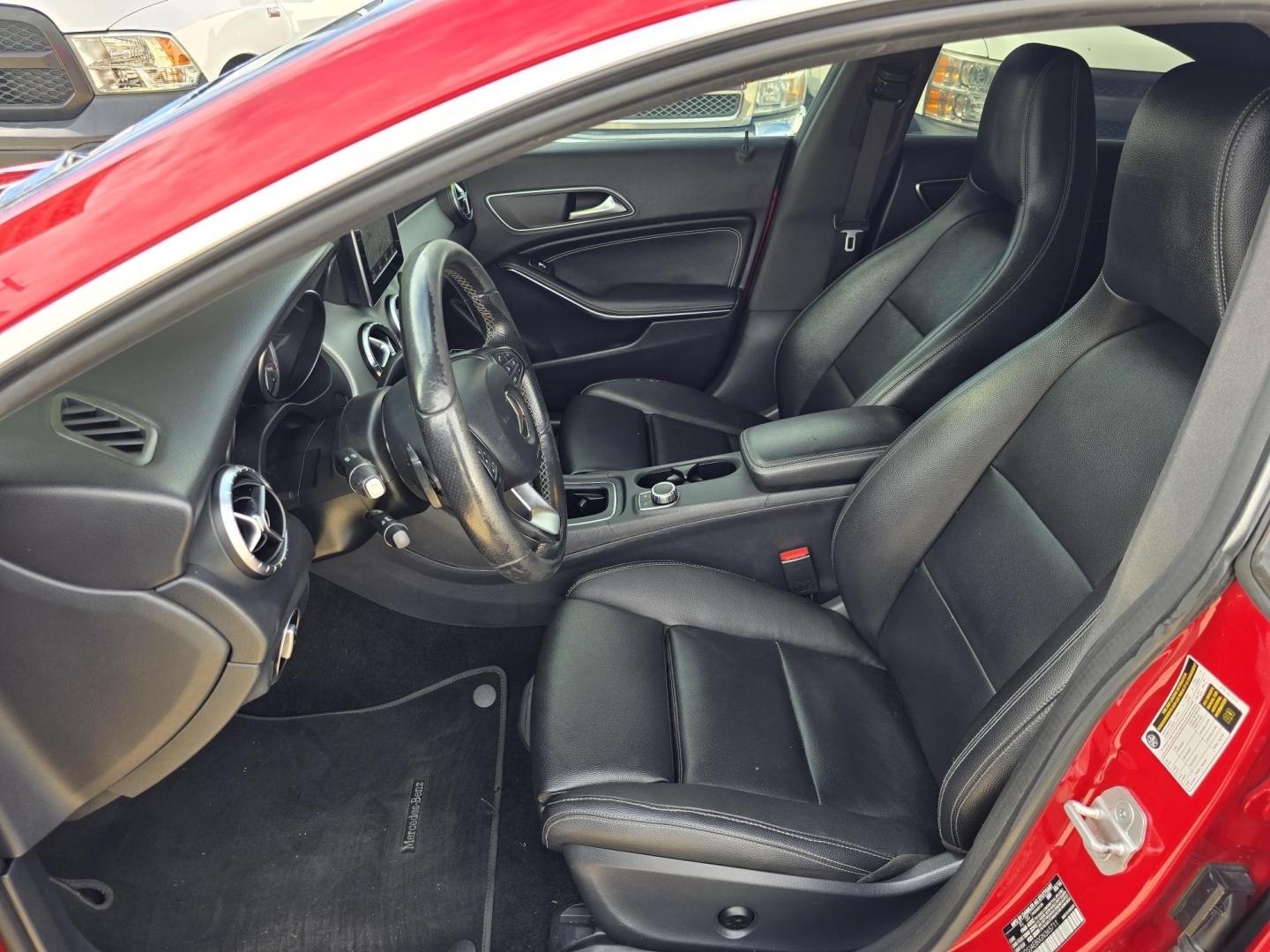 2016 RED Mercedes-Benz CLA-Class CLA250 (WDDSJ4EB0GN) with an 2.0L L4 DOHC 16V engine, 7A transmission, located at 2660 S.Garland Avenue, Garland, TX, 75041, (469) 298-3118, 32.885551, -96.655602 - Photo#11