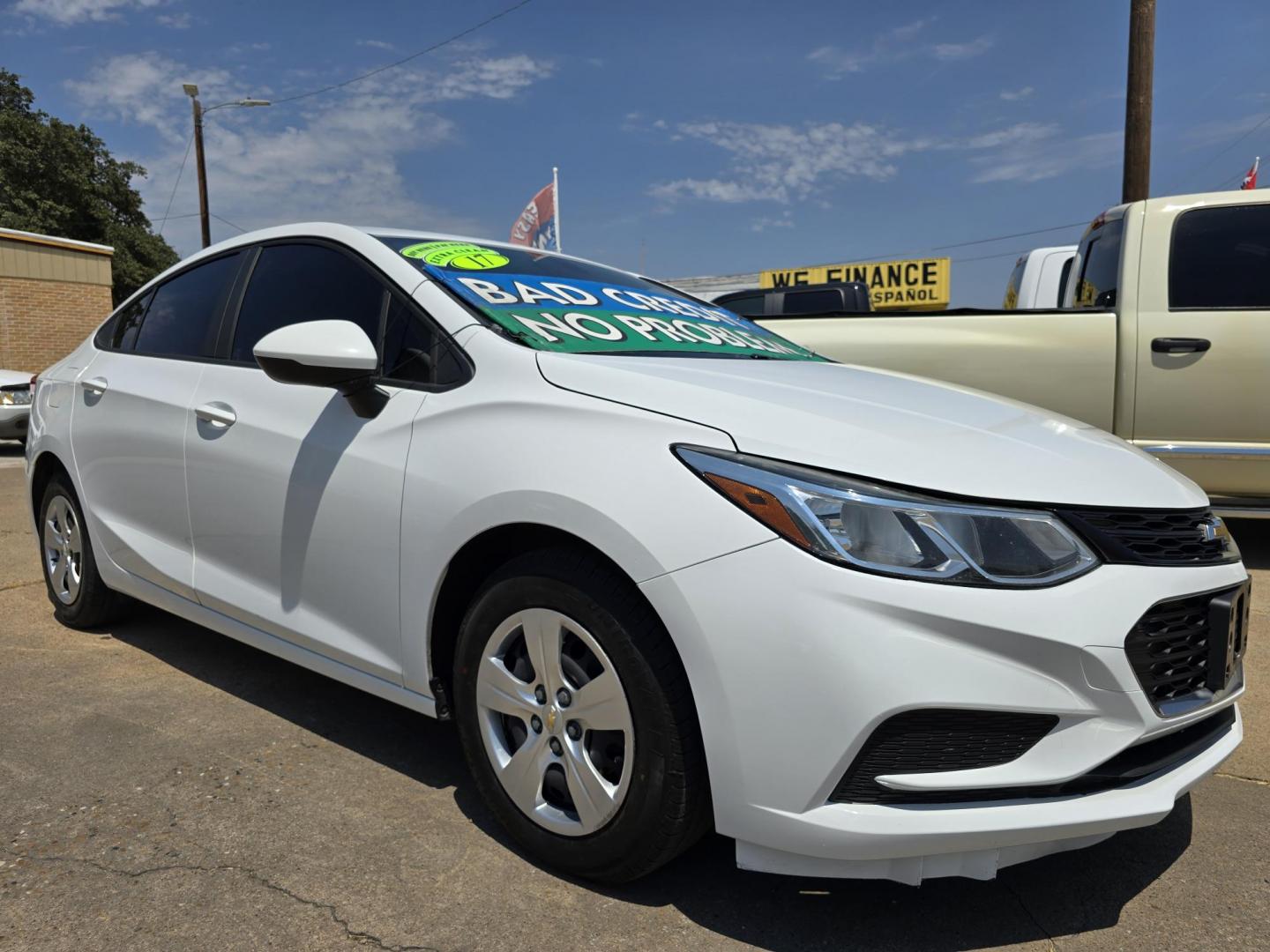 2017 Chevrolet Cruze LS (1G1BC5SM1H7) with an 1.4L L4 DOHC 16V TURBO engine, 6A transmission, located at 2660 S.Garland Avenue, Garland, TX, 75041, (469) 298-3118, 32.885551, -96.655602 - Welcome to DallasAutos4Less, one of the Premier BUY HERE PAY HERE Dealers in the North Dallas Area. We specialize in financing to people with NO CREDIT or BAD CREDIT. We need proof of income, proof of residence, and a ID. Come buy your new car from us today!! This is a very well cared for 2017 CH - Photo#1