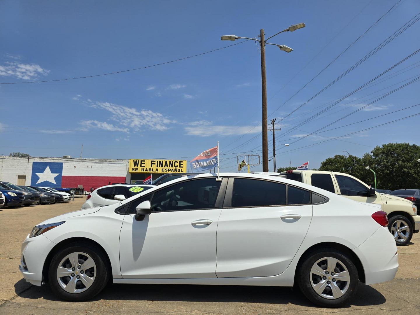 2017 Chevrolet Cruze LS (1G1BC5SM1H7) with an 1.4L L4 DOHC 16V TURBO engine, 6A transmission, located at 2660 S.Garland Avenue, Garland, TX, 75041, (469) 298-3118, 32.885551, -96.655602 - Welcome to DallasAutos4Less, one of the Premier BUY HERE PAY HERE Dealers in the North Dallas Area. We specialize in financing to people with NO CREDIT or BAD CREDIT. We need proof of income, proof of residence, and a ID. Come buy your new car from us today!! This is a very well cared for 2017 CH - Photo#6