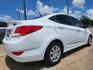 2017 WHITE /BLACK Hyundai Accent SE (KMHCT4AEXHU) with an 1.6L L4 DOHC 16V engine, AUTO transmission, located at 2660 S.Garland Avenue, Garland, TX, 75041, (469) 298-3118, 32.885551, -96.655602 - Welcome to DallasAutos4Less, one of the Premier BUY HERE PAY HERE Dealers in the North Dallas Area. We specialize in financing to people with NO CREDIT or BAD CREDIT. We need proof of income, proof of residence, and a ID. Come buy your new car from us today!! This is a Very clean 2017 HYUNDAI ACC - Photo#3