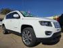 2017 WHITE Jeep Compass HIGH ALTITUDE (1C4NJCEB6HD) with an 2.4L L4 DOHC 16V engine, CVT transmission, located at 2660 S.Garland Avenue, Garland, TX, 75041, (469) 298-3118, 32.885551, -96.655602 - Photo#1