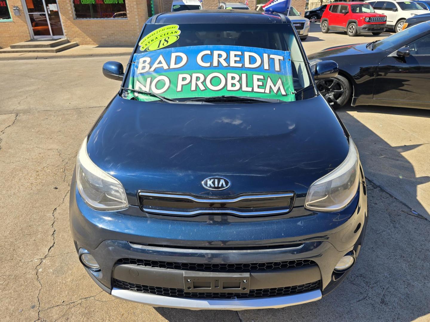 2018 BLUE Kia Soul + (KNDJP3A51J7) with an 2.0L L4 DOHC 16V engine, 6A transmission, located at 2660 S.Garland Avenue, Garland, TX, 75041, (469) 298-3118, 32.885551, -96.655602 - Photo#8