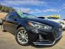 2018 BLACK Hyundai Sonata SE (5NPE24AF5JH) with an 2.4L L4 DOHC 16V engine, 7A transmission, located at 2660 S.Garland Avenue, Garland, TX, 75041, (469) 298-3118, 32.885551, -96.655602 - Photo#0