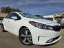 2018 WHITE Kia Forte LX (3KPFL4A74JE) with an 2.0L L4 DOHC 16V engine, AUTO transmission, located at 2660 S.Garland Avenue, Garland, TX, 75041, (469) 298-3118, 32.885551, -96.655602 - Photo#0