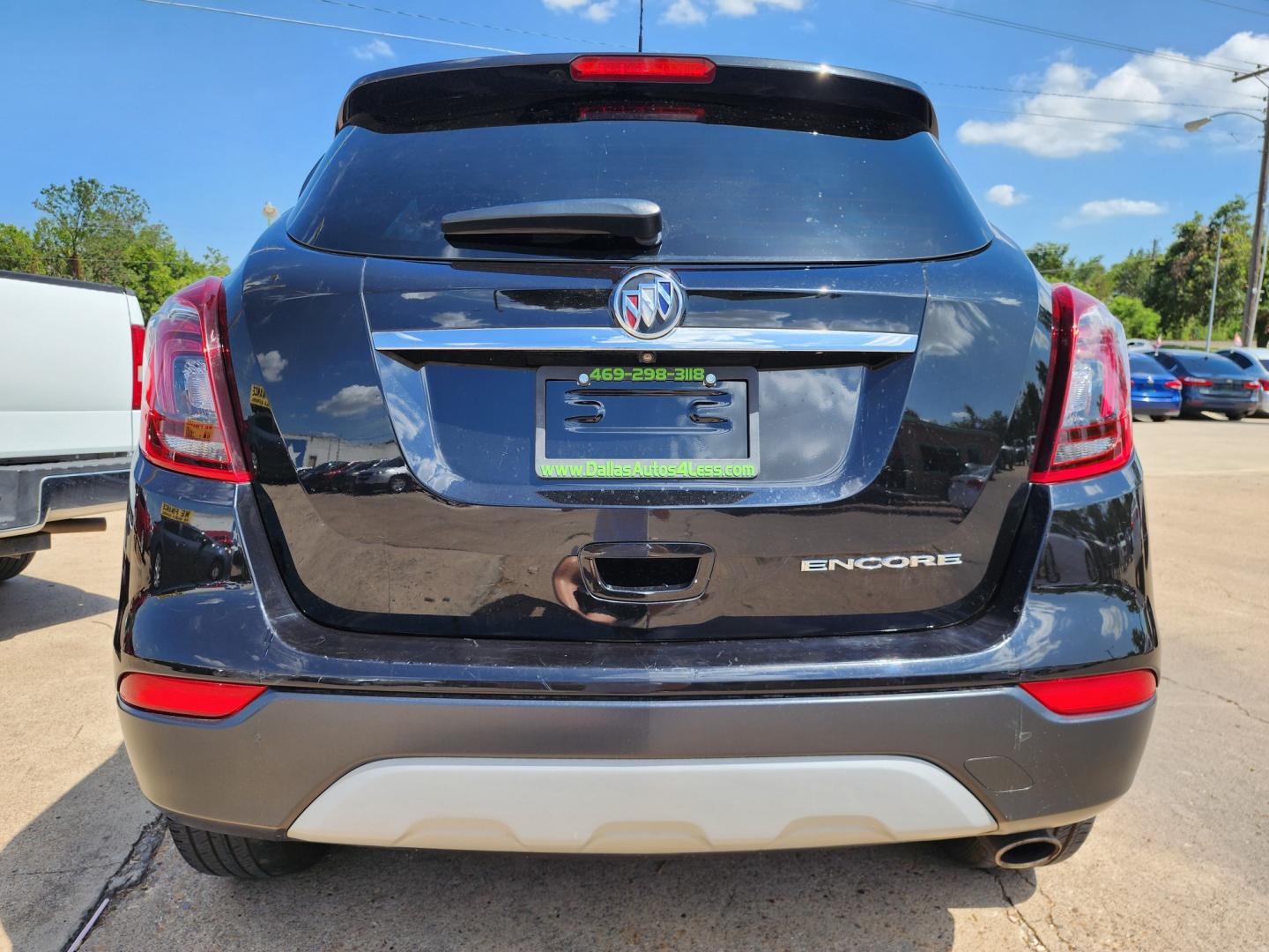 2019 BLACK Buick Encore Preferred (KL4CJASB4KB) with an 1.4L L4 DOHC 16V TURBO engine, 6A transmission, located at 2660 S.Garland Avenue, Garland, TX, 75041, (469) 298-3118, 32.885551, -96.655602 - Welcome to DallasAutos4Less, one of the Premier BUY HERE PAY HERE Dealers in the North Dallas Area. We specialize in financing to people with NO CREDIT or BAD CREDIT. We need proof of income, proof of residence, and a ID. Come buy your new car from us today!! This is a SUPER CLEAN 2019 BUICK ENCO - Photo#4