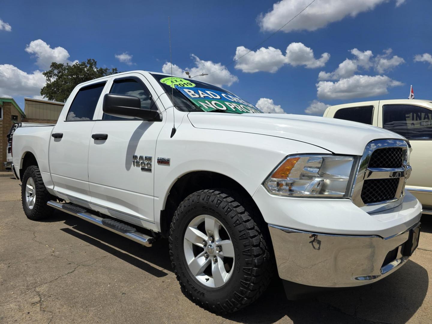 2019 RAM 1500 Tradesman Crew Cab (1C6RR7KT6KS) with an 5.7L V8 OHV 16V engine, 8A transmission, located at 2660 S.Garland Avenue, Garland, TX, 75041, (469) 298-3118, 32.885551, -96.655602 - Welcome to DallasAutos4Less, one of the Premier BUY HERE PAY HERE Dealers in the North Dallas Area. We specialize in financing to people with NO CREDIT or BAD CREDIT. We need proof of income, proof of residence, and a ID. Come buy your new car from us today!! This is a very well cared for 2019 RA - Photo#1