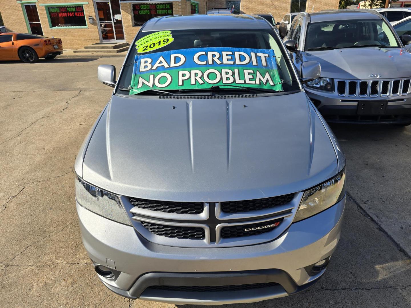 2019 SILVER Dodge Journey GT (3C4PDCEG3KT) with an 3.6L V6 DOHC 24V engine, 6A transmission, located at 2660 S.Garland Avenue, Garland, TX, 75041, (469) 298-3118, 32.885551, -96.655602 - Welcome to DallasAutos4Less, one of the Premier BUY HERE PAY HERE Dealers in the North Dallas Area. We specialize in financing to people with NO CREDIT or BAD CREDIT. We need proof of income, proof of residence, and a ID. Come buy your new car from us today!! This is a SUPER CLEAN 2019 DODGE JOUR - Photo#8