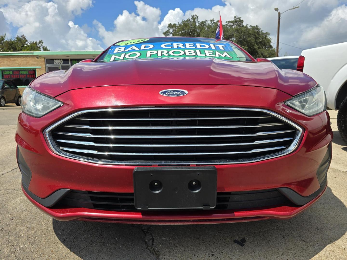 2020 Ford Fusion SE (3FA6P0HD0LR) with an 1.5L L4 DOHC 16V engine, 6A transmission, located at 2660 S.Garland Avenue, Garland, TX, 75041, (469) 298-3118, 32.885551, -96.655602 - Photo#9